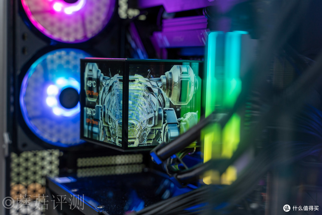 双屏新玩法,高颜值又能打!超频三双境 DX360Pro ARGB水冷 评测