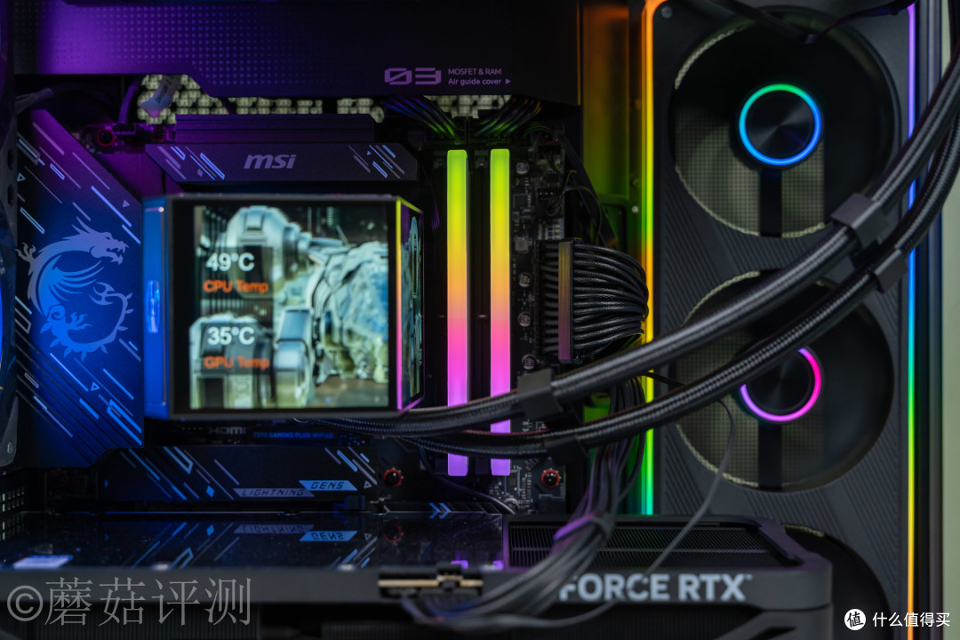 双屏新玩法,高颜值又能打!超频三双境 DX360Pro ARGB水冷 评测