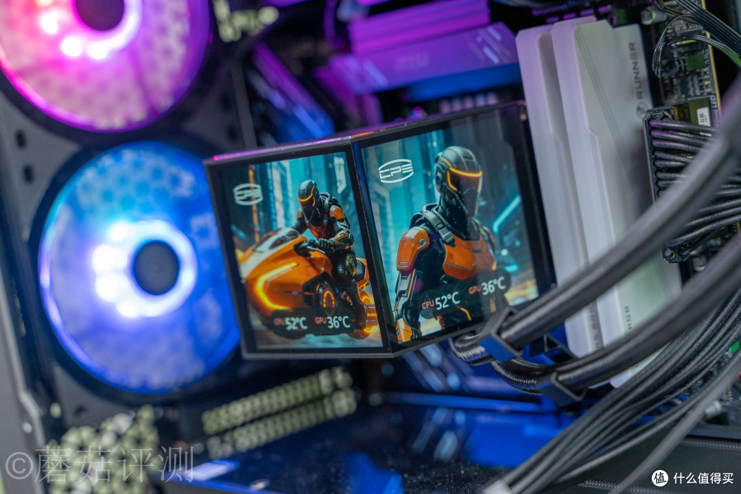 双屏新玩法,高颜值又能打!超频三双境 DX360Pro ARGB水冷 评测