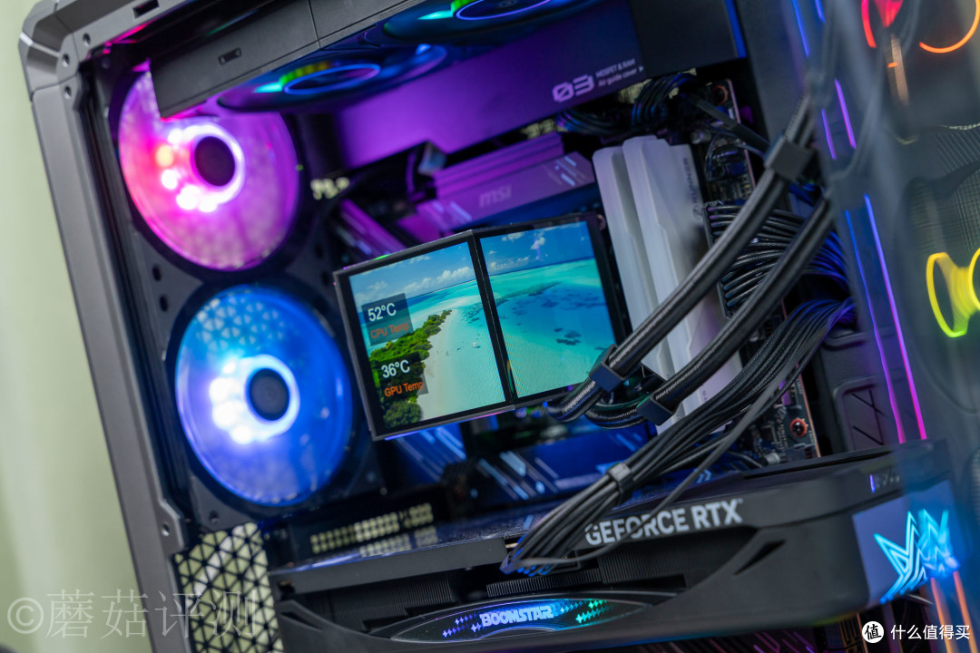 双屏新玩法,高颜值又能打!超频三双境 DX360Pro ARGB水冷 评测