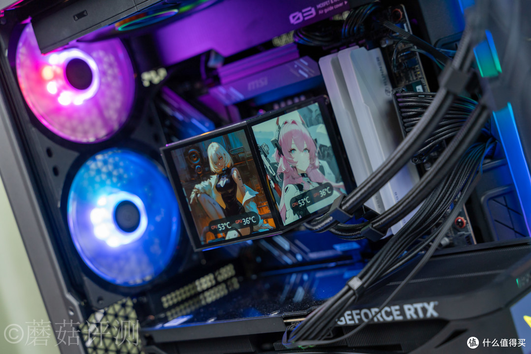 双屏新玩法,高颜值又能打!超频三双境 DX360Pro ARGB水冷 评测
