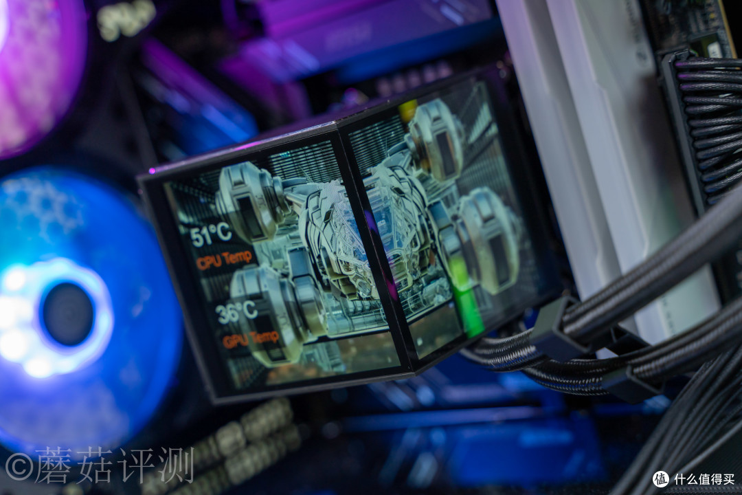双屏新玩法,高颜值又能打!超频三双境 DX360Pro ARGB水冷 评测