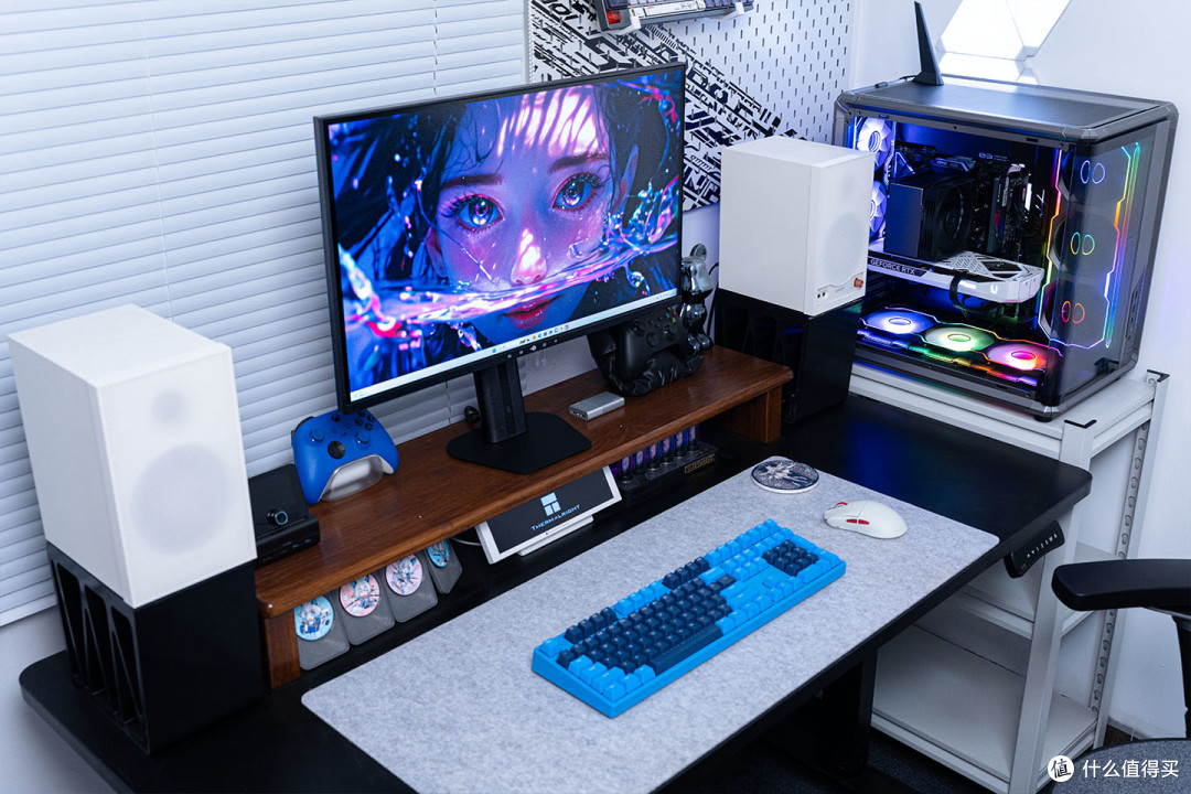 乔思伯X400CG+冰立方AK700 VC+安耐美金竞蝠GM850W装机展示