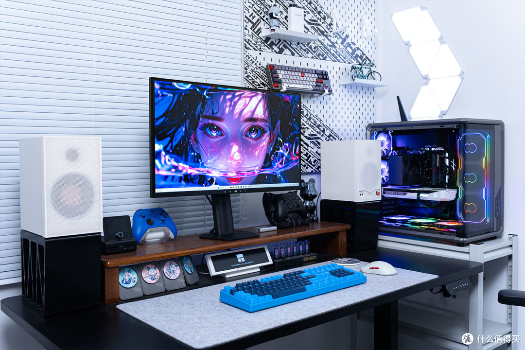 乔思伯X400CG+冰立方AK700 VC+安耐美金竞蝠GM850W装机展示
