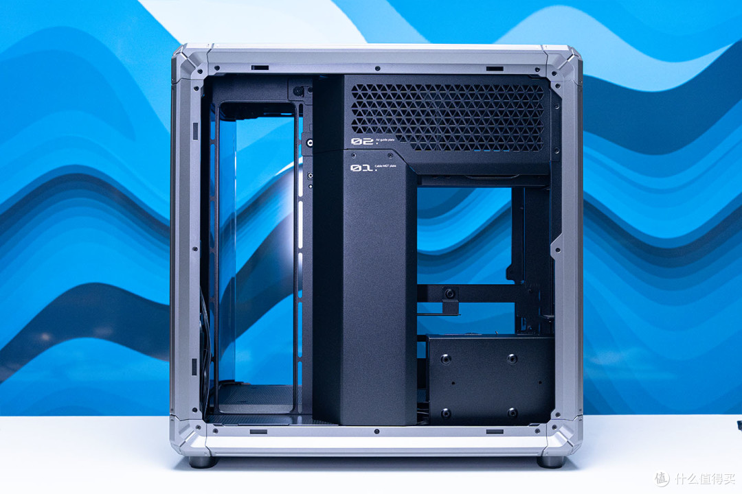 乔思伯X400CG+冰立方AK700 VC+安耐美金竞蝠GM850W装机展示