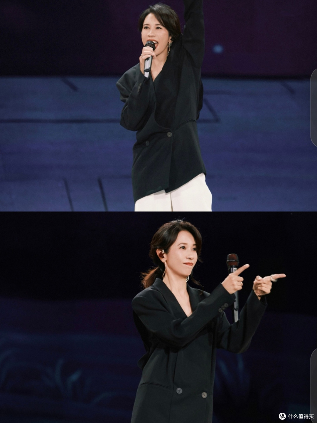 50岁莫文蔚现身汪苏泷演唱会,全网却在夸她的皱纹