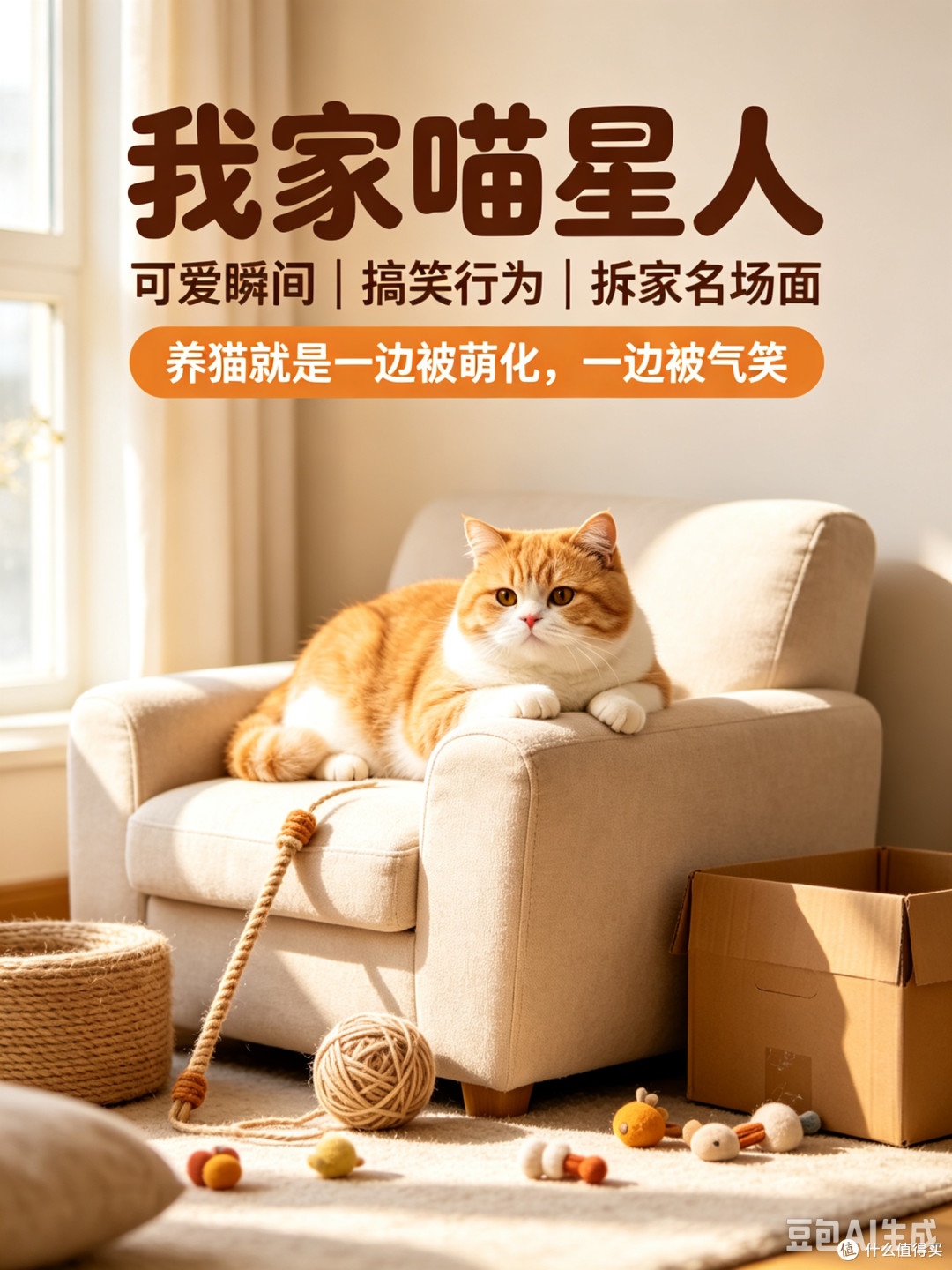 治愈又气人！养猫就是一边被萌化，一边被拆家搞崩溃