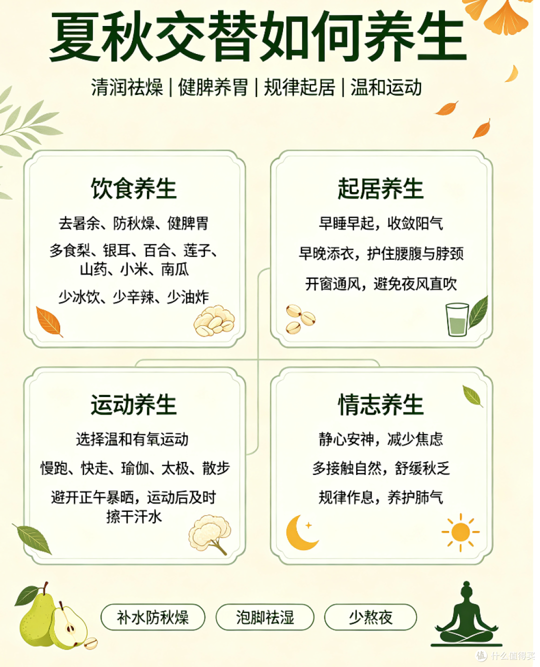 夏秋交替养生指南:顺时调养,安稳度季