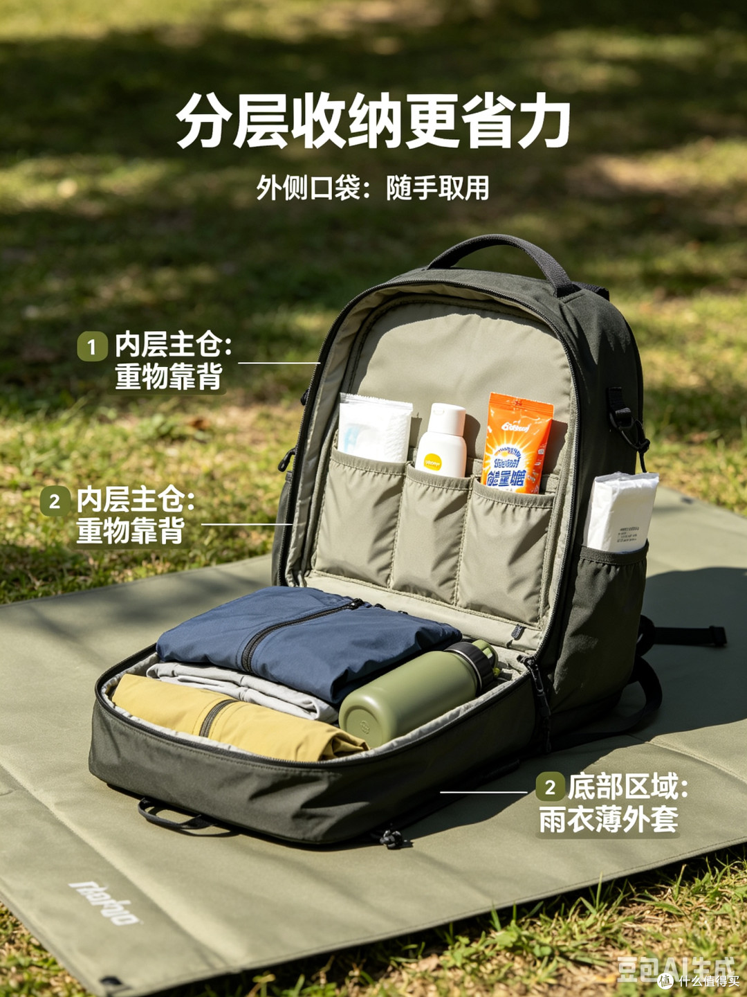 轻装徒步背包搭配思路,精简行李,拒绝负重累赘