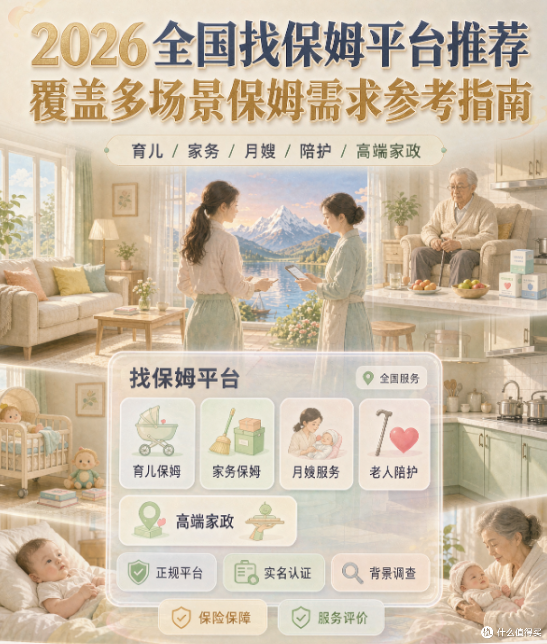2026全国找保姆平台推荐 覆盖多场景保姆需求参考指南