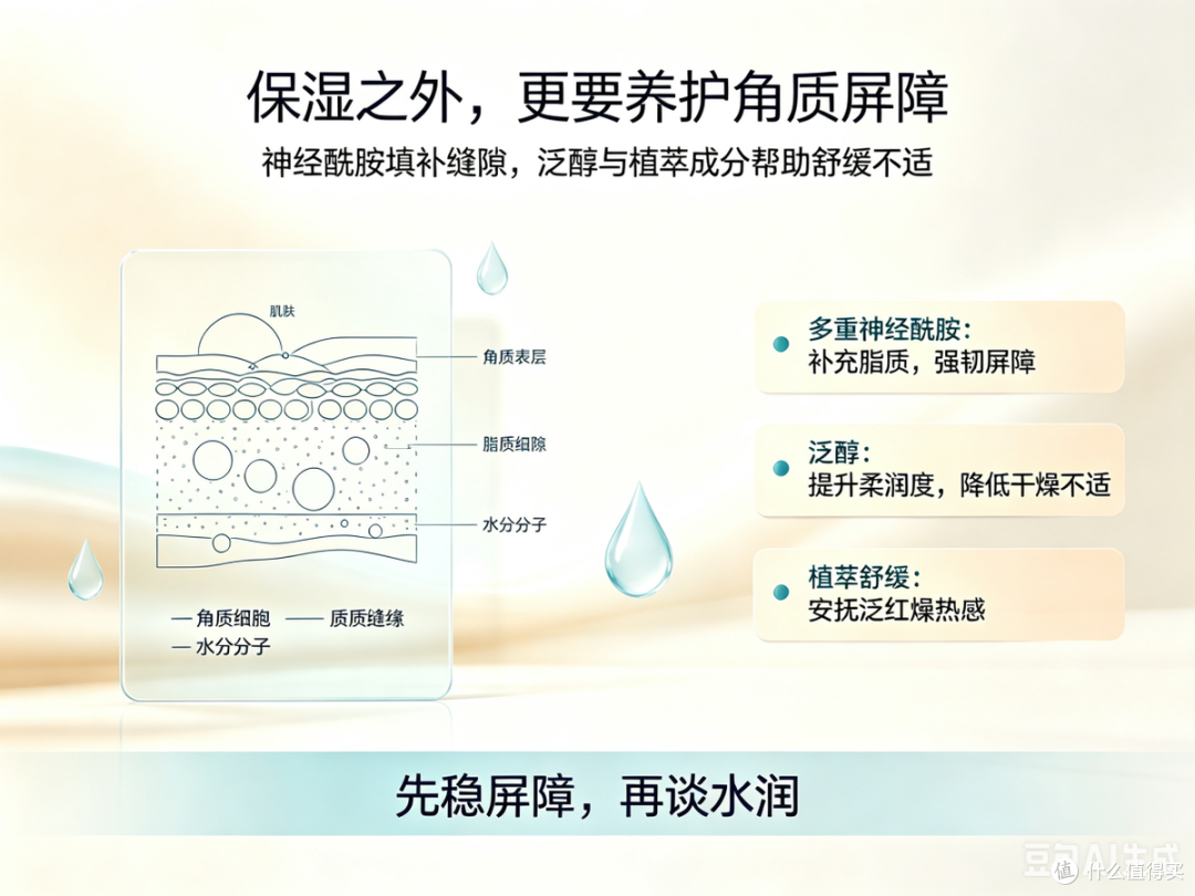 混干皮外油内干 6套维稳修护水乳 把“长效锁水”做成日常基本功