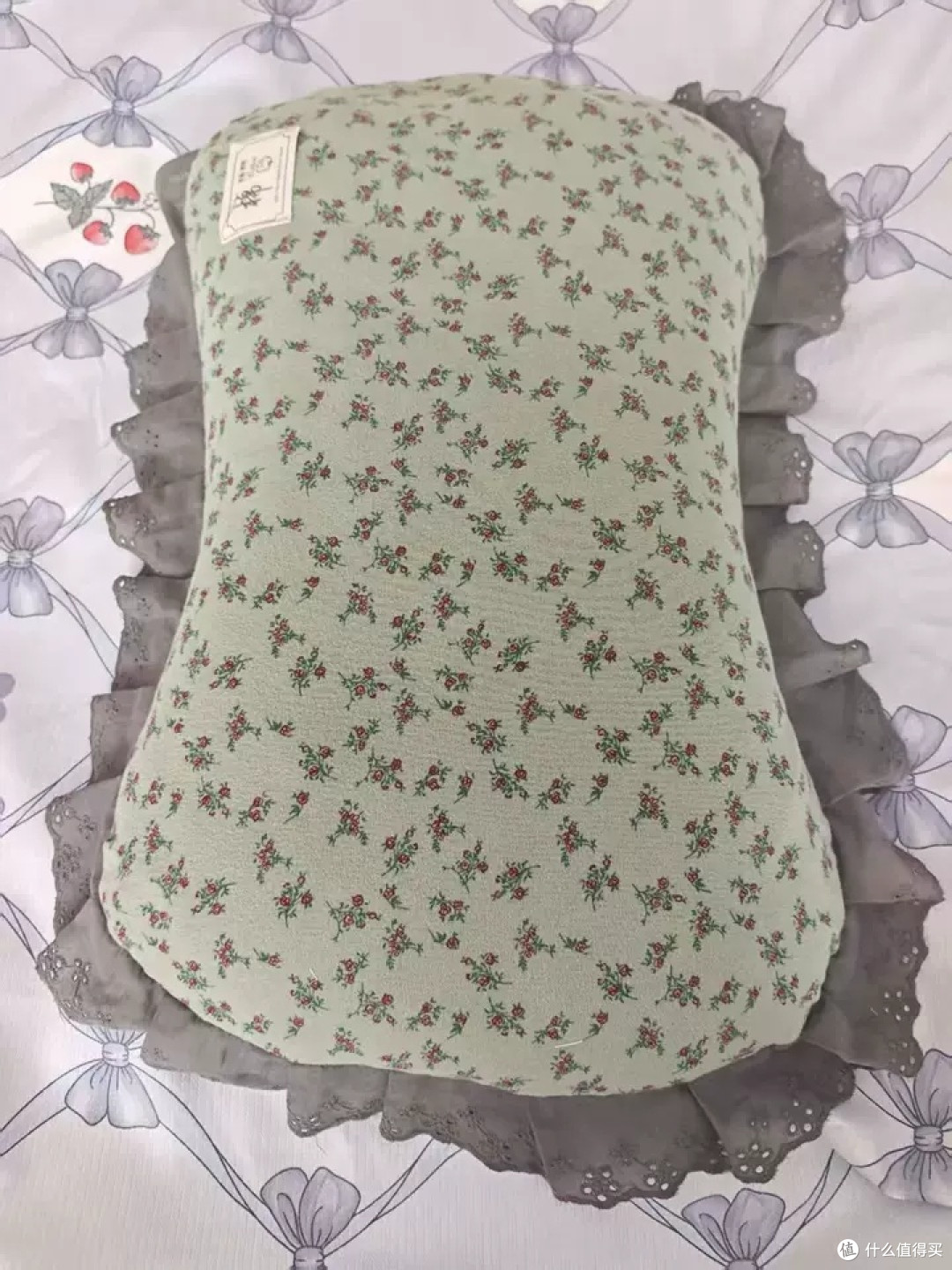  碎花控狂喜｜这个荞麦壳枕头美到我的少女心爆棚