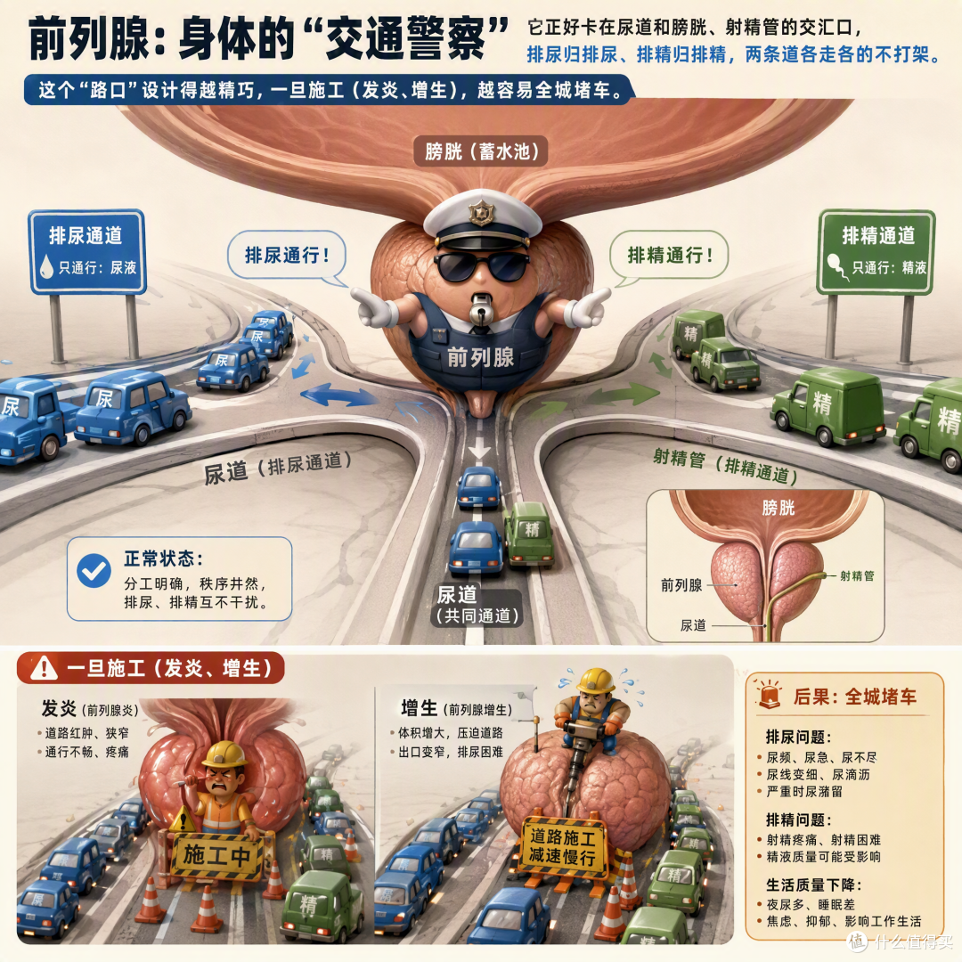 硬核科普:男生的前列腺有多重要!?