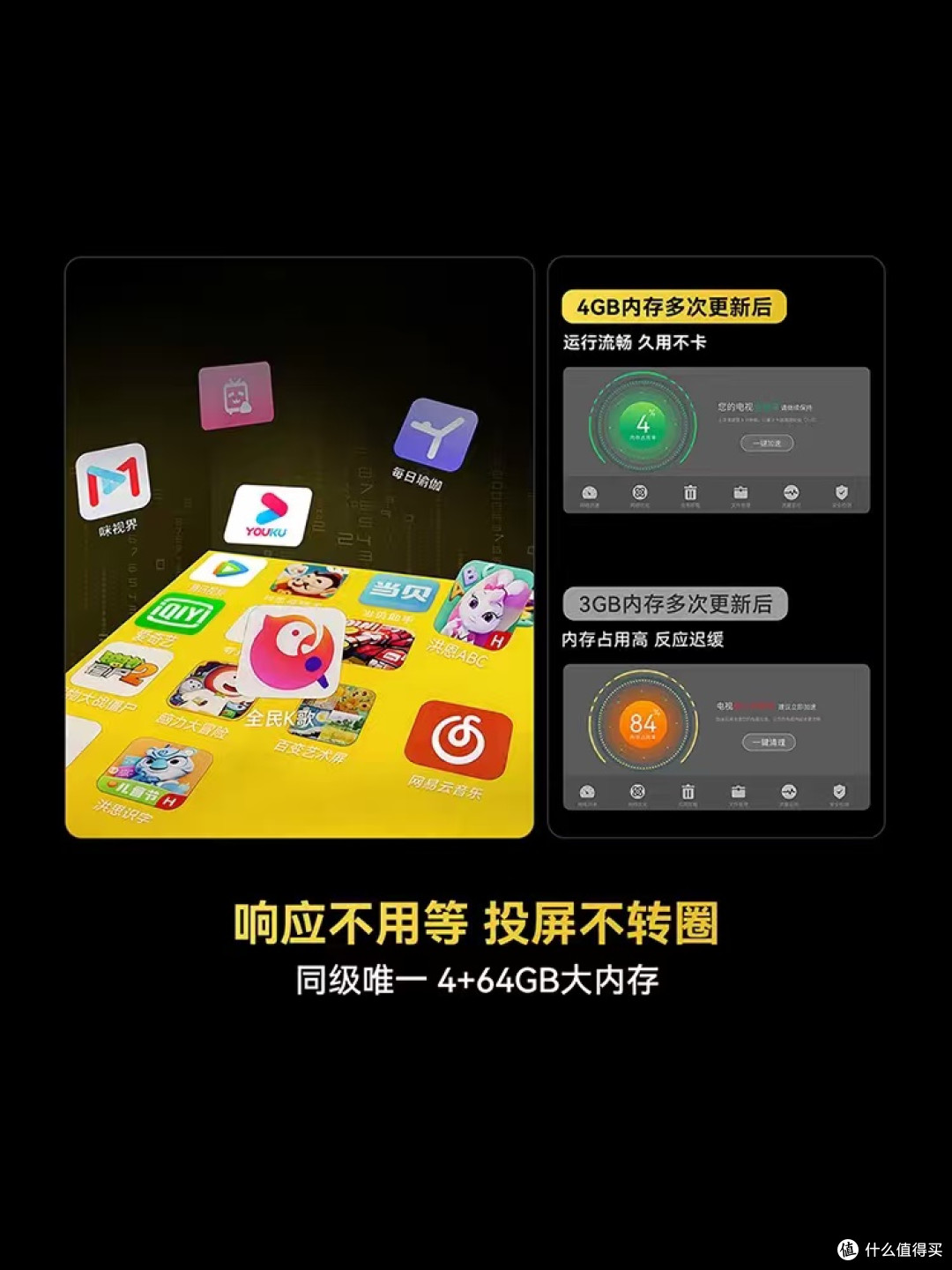 创维 A5F+ 65 寸 Mini LED 游戏电视套购享立减补贴