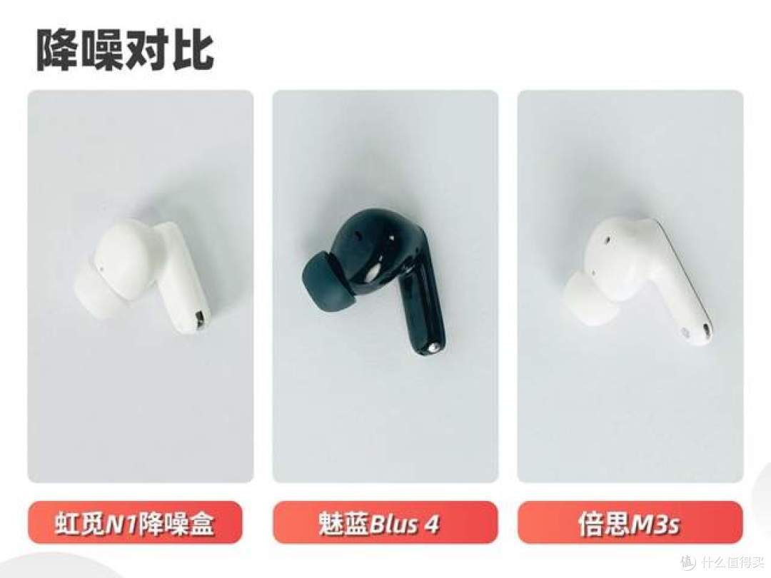 入耳式耳机哪款性价比高?虹觅/魅蓝/倍思百元降噪蓝牙耳机测评