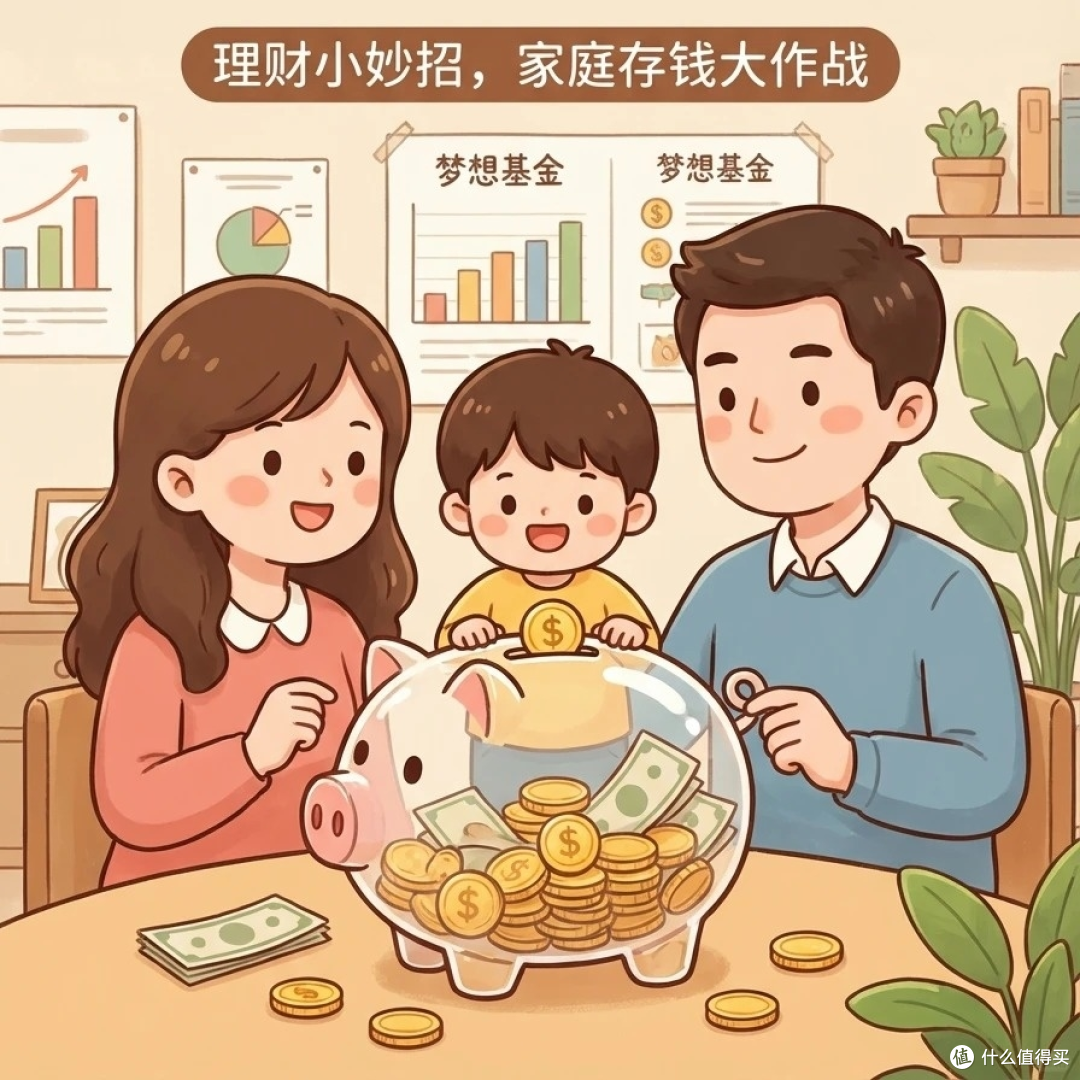 中年普通家庭、有娃家庭如何高效存钱，这个守住钱袋子的方法不错