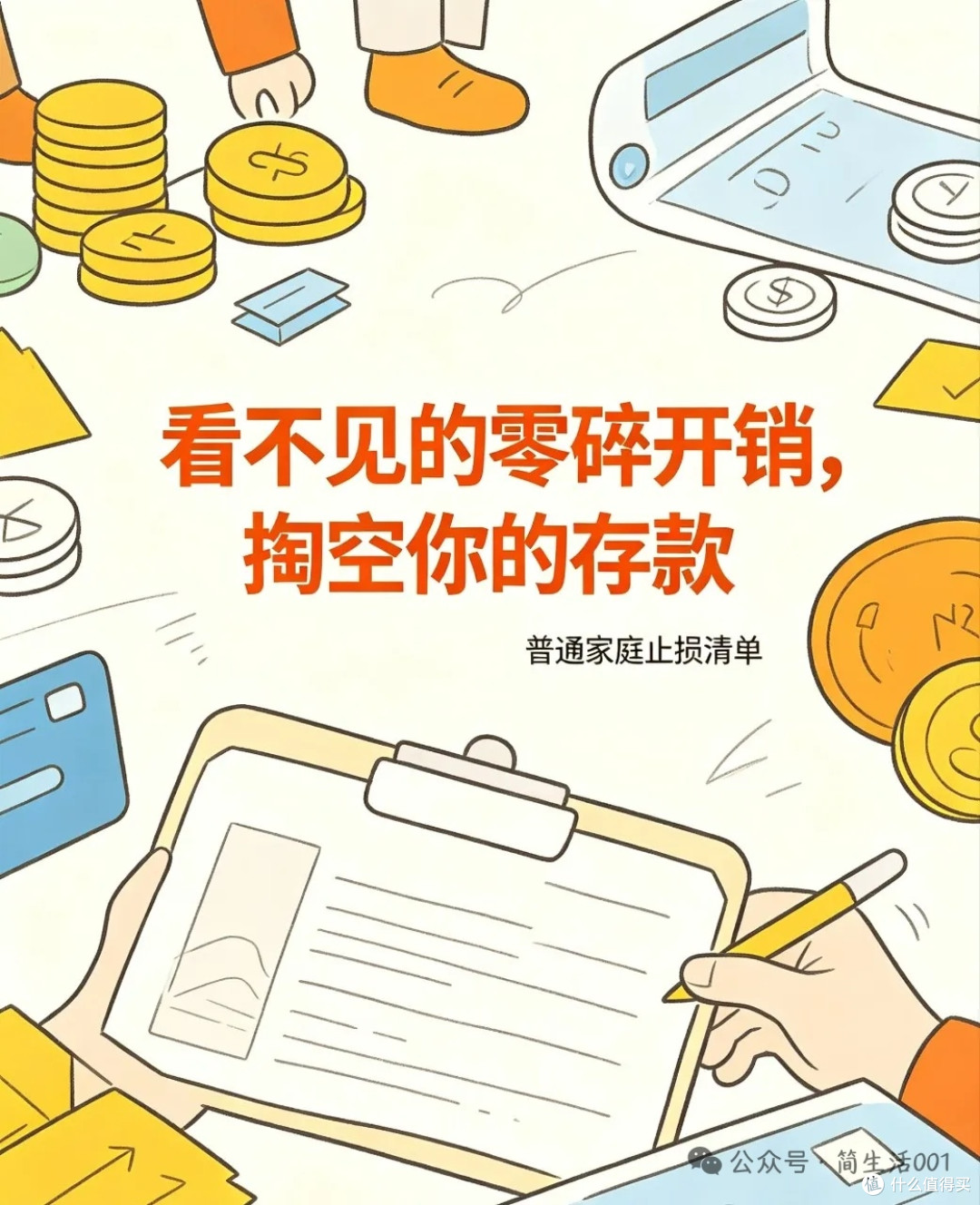 人到中年算账,才发现钱都悄悄漏走了