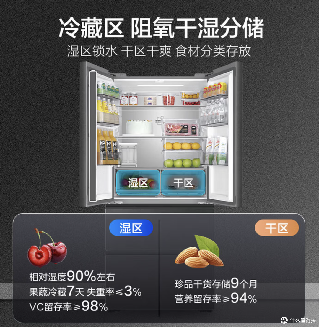 海尔「云溪系列」501L法式冰箱深度评测:全空间保鲜到底强在哪?