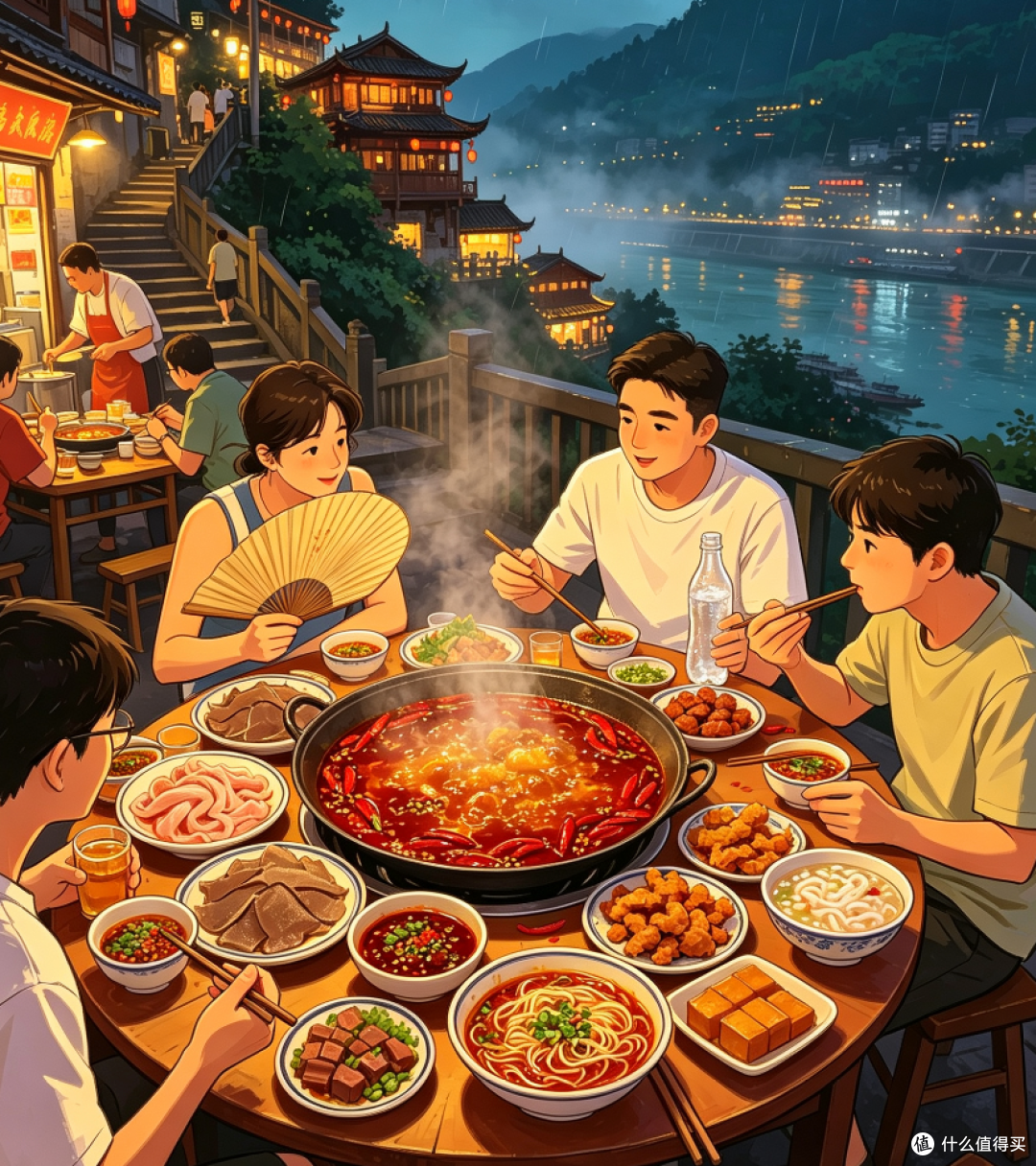 我偏爱重庆烟火,一口美食醉山城