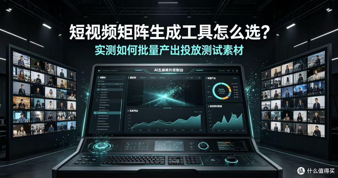 短视频矩阵生成工具怎么选？实测如何批量产出投放测试素材