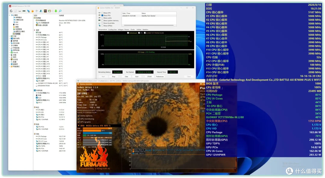 方正美学新标杆！七彩虹B760M超级黑刃+5070ti+乔思伯D34装机
