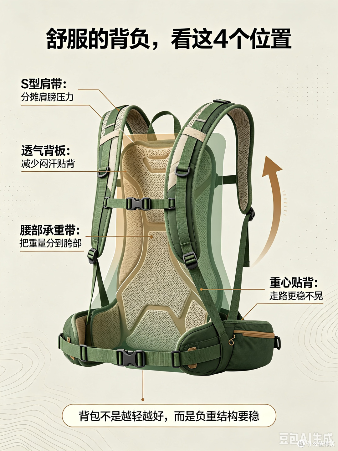 徒步背包选购心得,容量挑选、背负感受、避坑要点