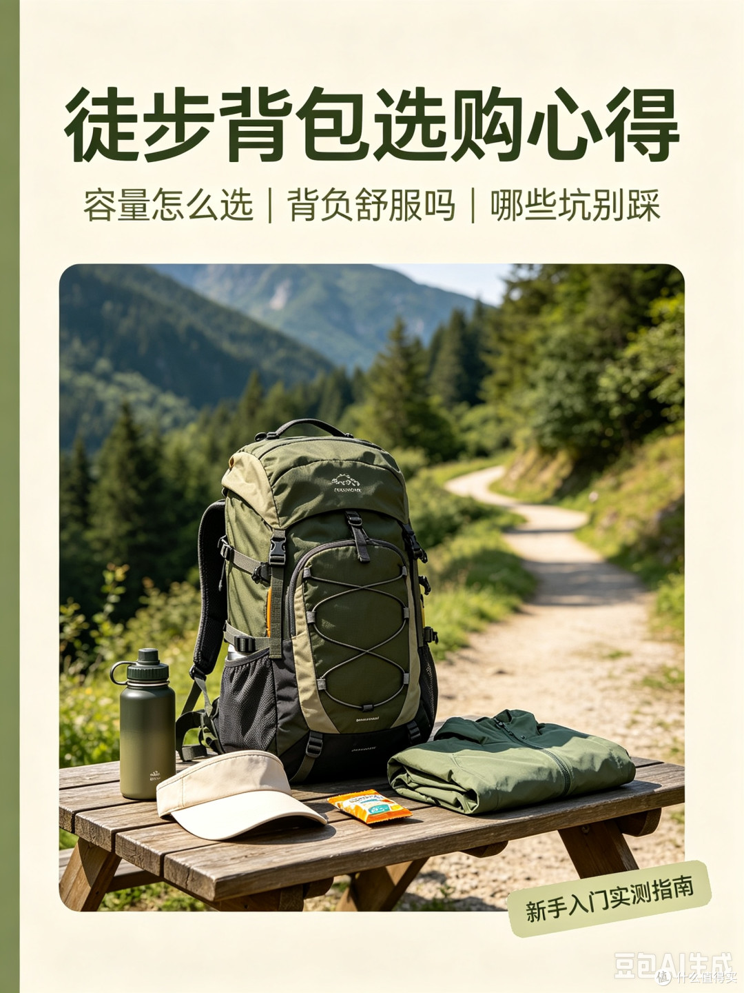 徒步背包选购心得,容量挑选、背负感受、避坑要点