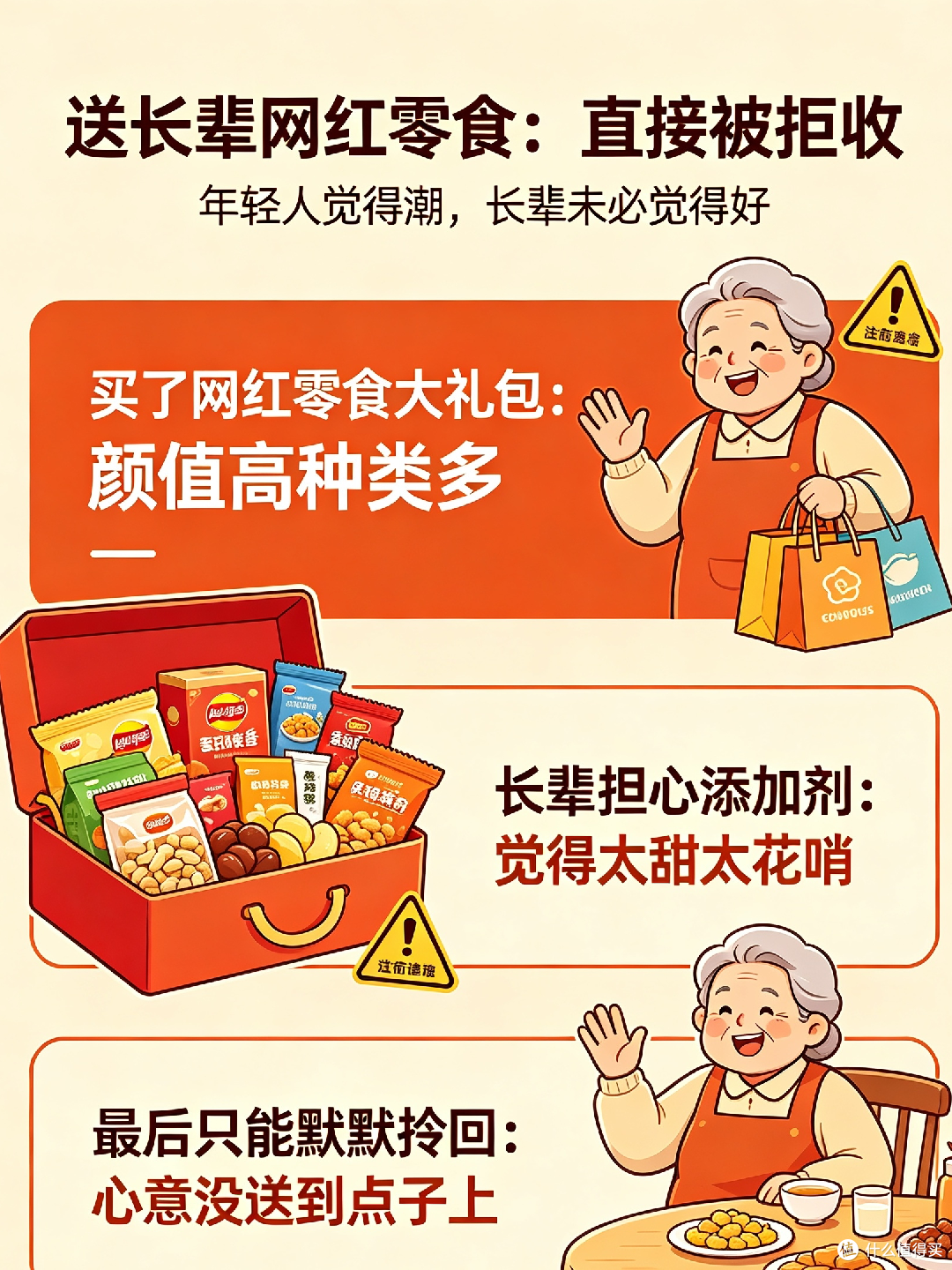 送礼翻车现场:朋友生日送错尺码衣服、长辈拒收网红零食真实经历