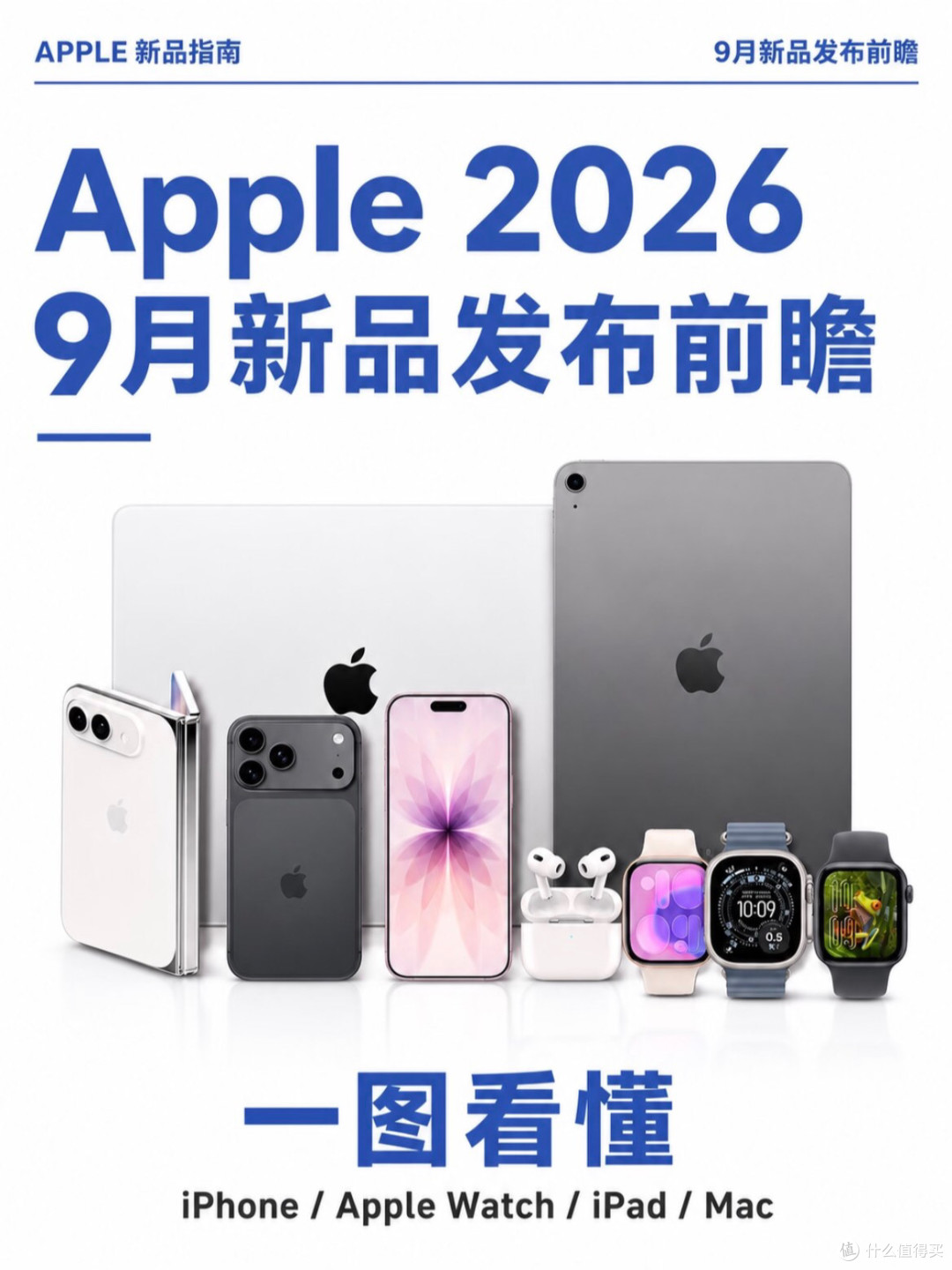 从iPhone到Mac全家桶，2026苹果秋季发布会前瞻速览