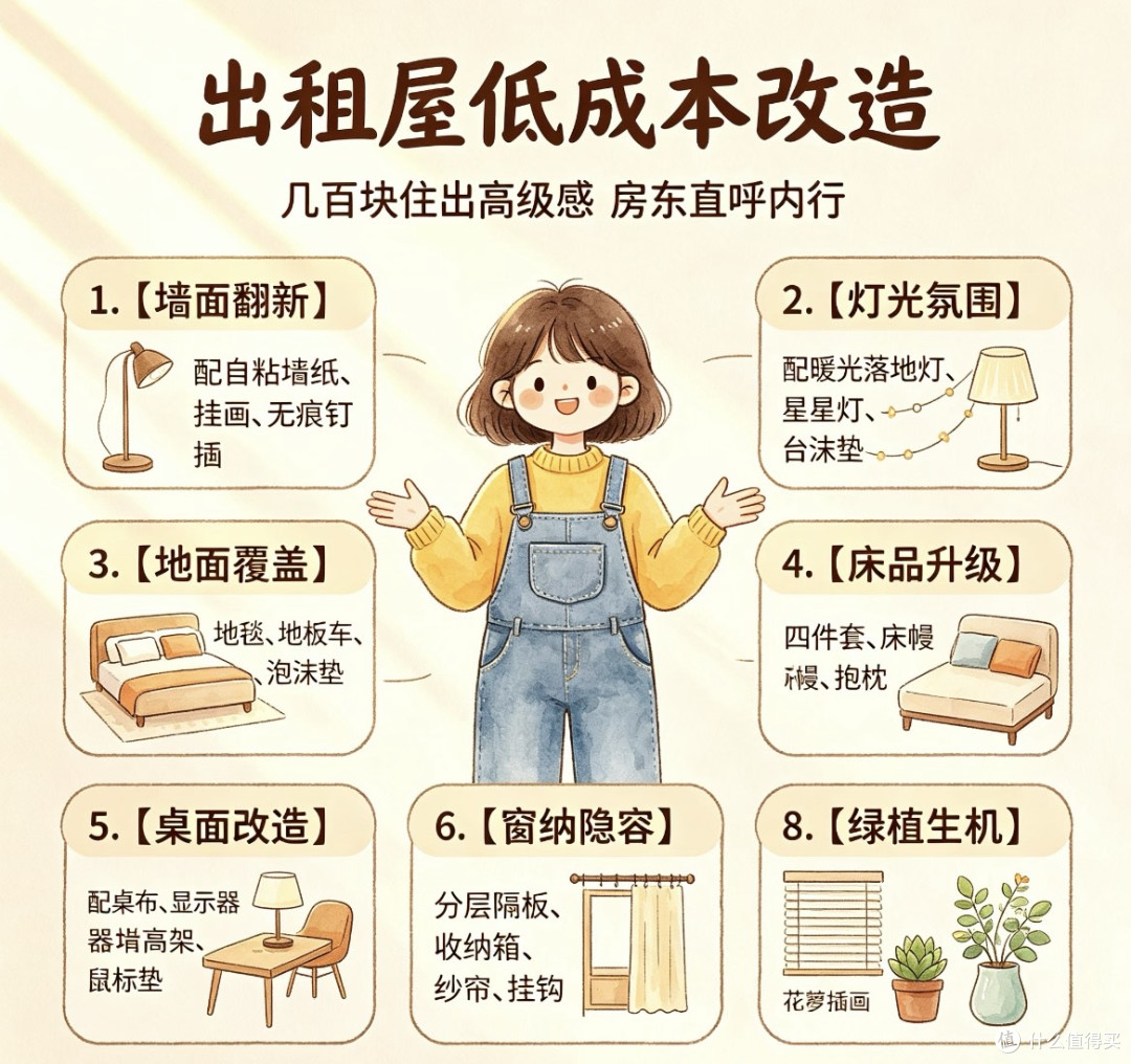 省钱改造术:出租屋也能超舒服
