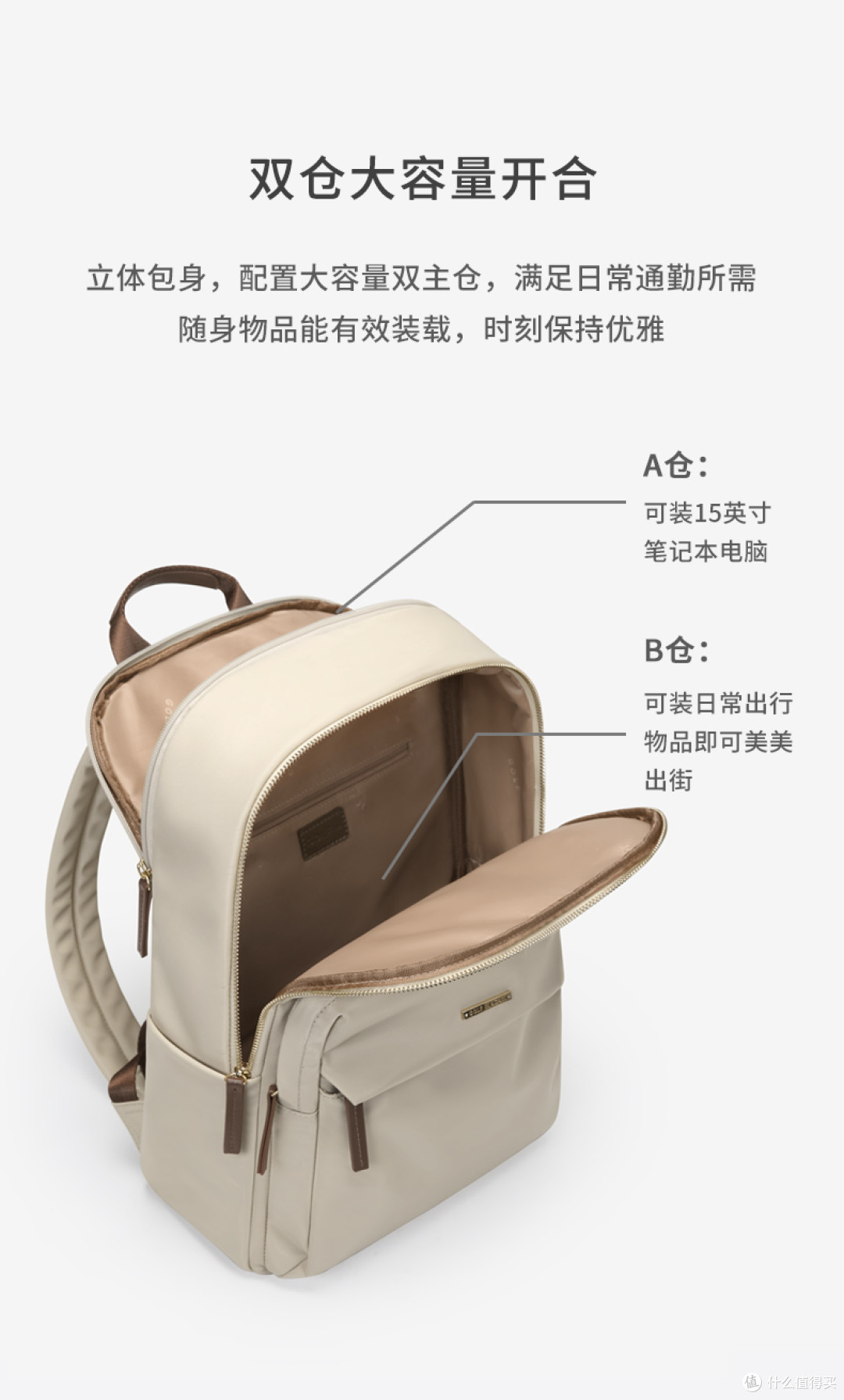 女士电脑双肩包怎么挑?通勤出差实用选购思路