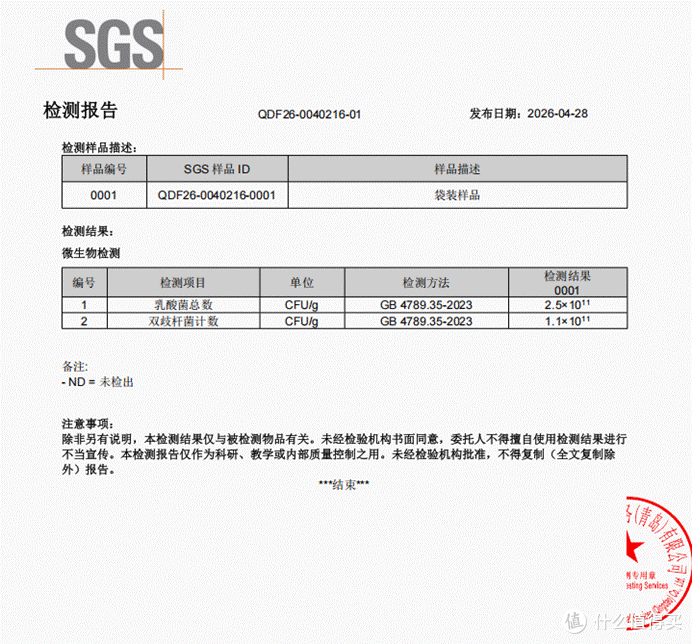美嘉年益生菌6000亿靠谱吗?我看了检测报告