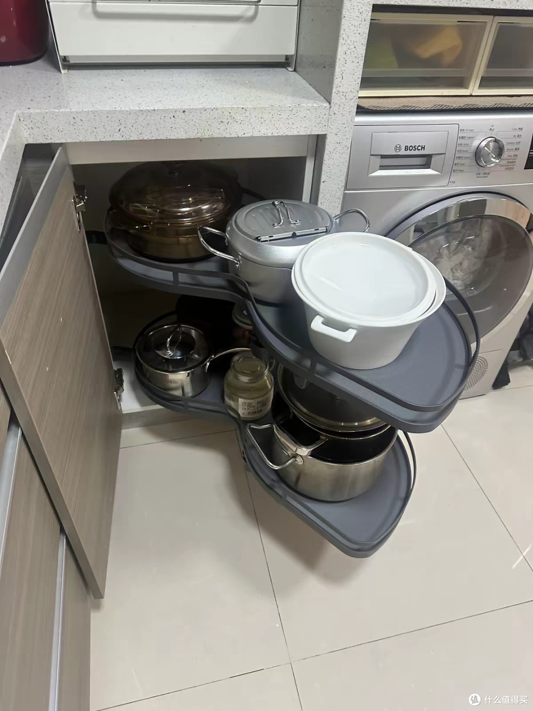 踩过坑才总结出来的实用厨房转角柜方案