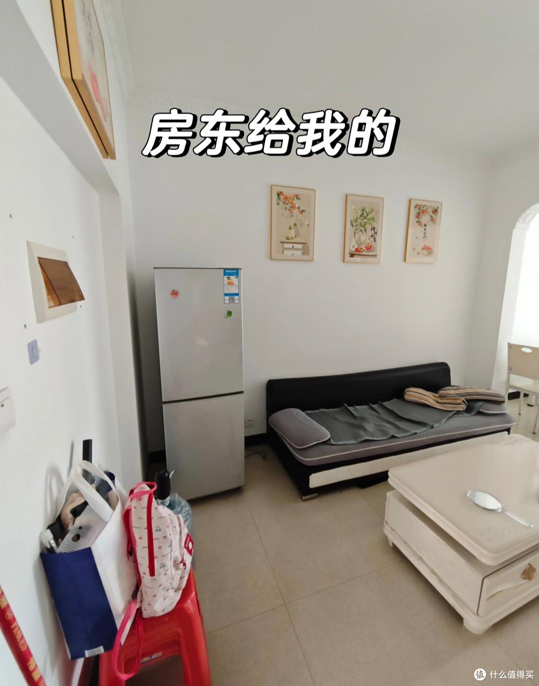 零打孔租房客厅|从简陋毛坯感变身氛围感小家