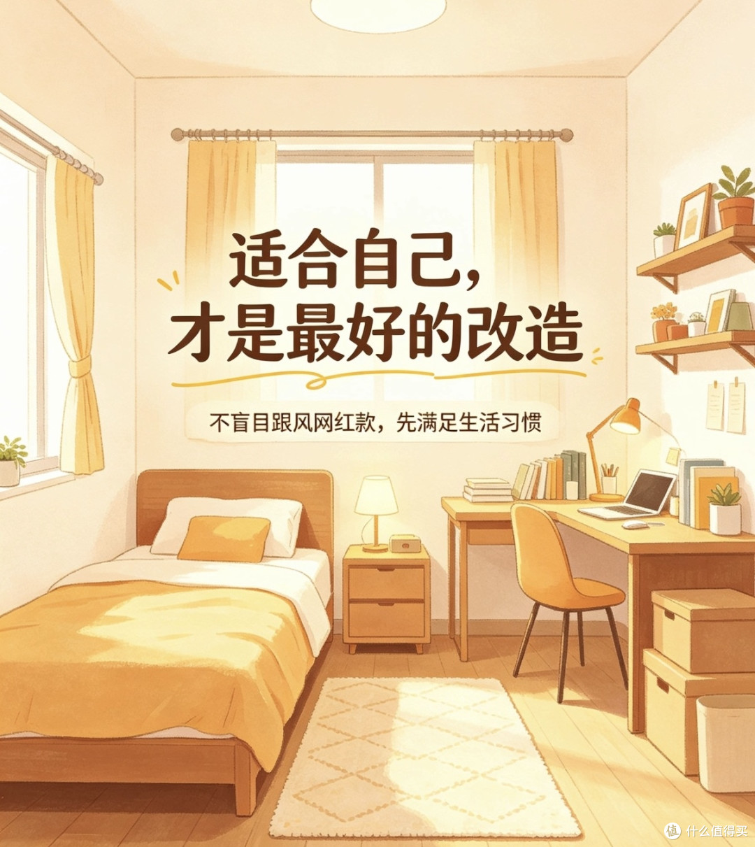 千元改造出租屋|不砸墙,租房也能住出幸福感