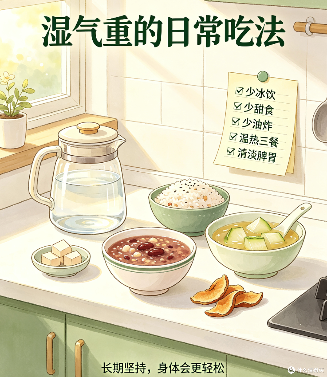 湿气重?科学饮食调理,轻松祛湿润脾