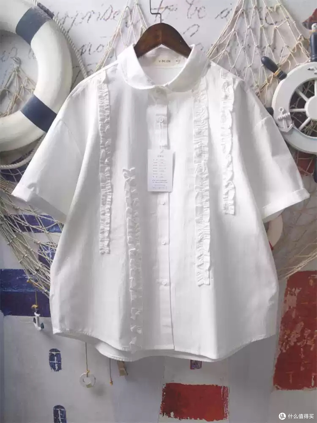 日系软妹格子衬衫｜甜妹本命娃娃领🥰