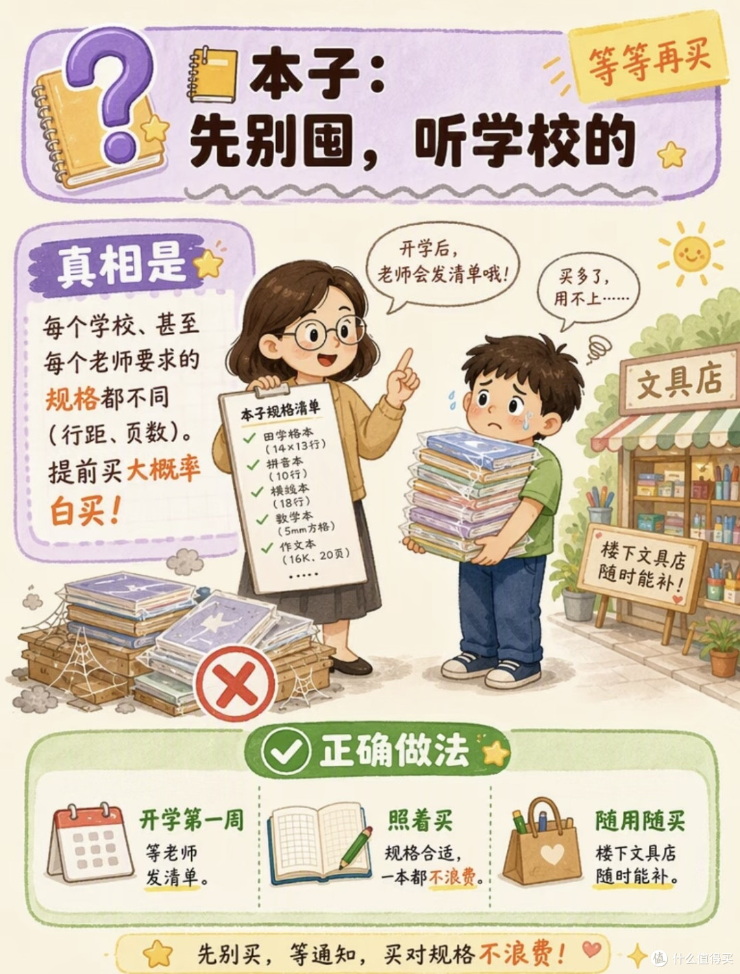 2026开学文具采购清单：照这3条选，不踩坑