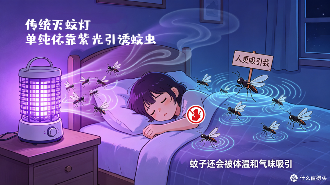 希亦纯物理灭蚊灯实测,真能抓各种小飞虫!