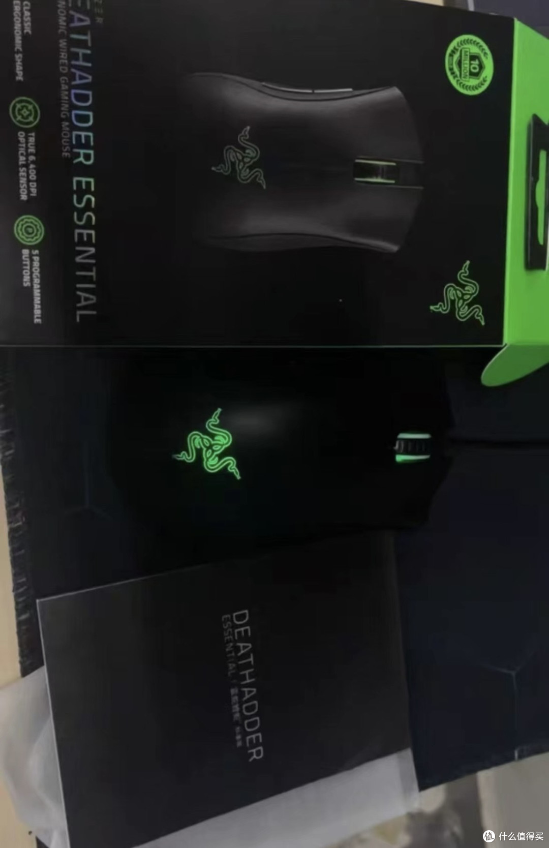 闲鱼惊现雷蛇标准版,6400DPI经典右手鼠,入门电竞外设绕不开它