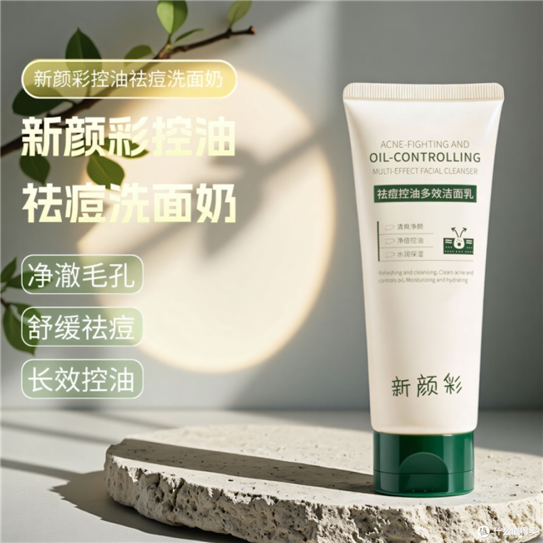 满脸油光还反复长痘的人,挑氨基酸洗面奶看懂这几点,清爽稳定