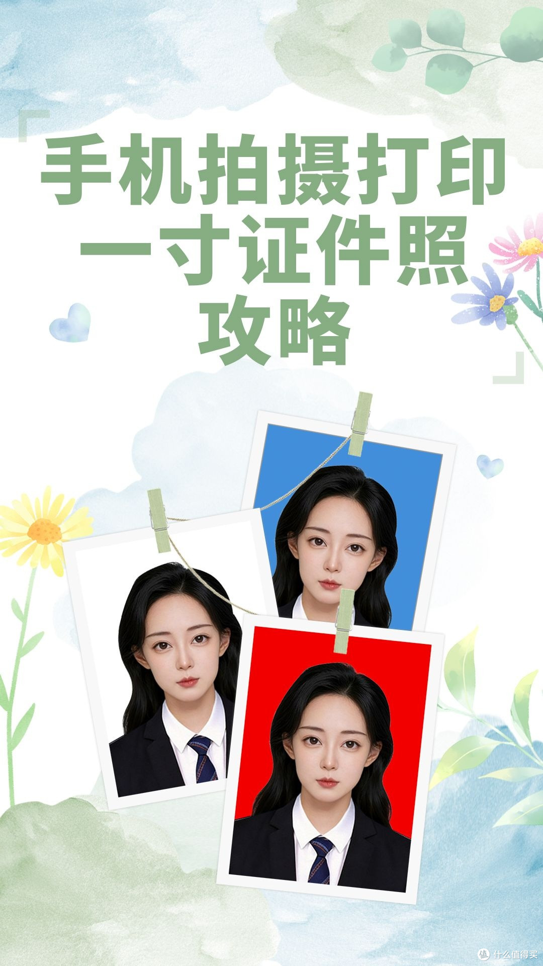 如何用手机拍摄1寸证件照电子版?手机拍摄打印一寸照片攻略