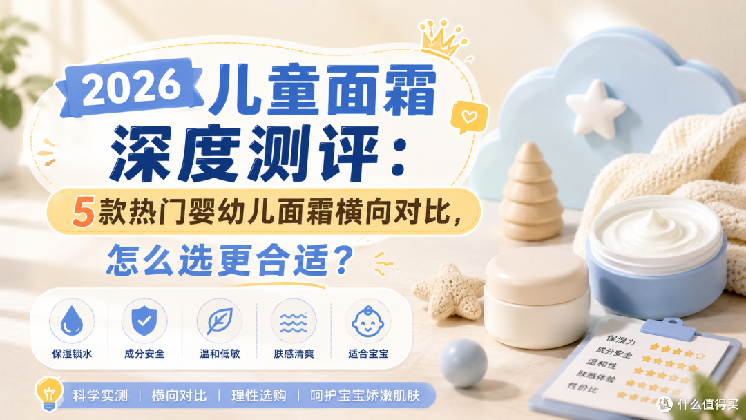 2026儿童面霜深度测评:5款热门婴幼儿面霜横向对比,怎么选?