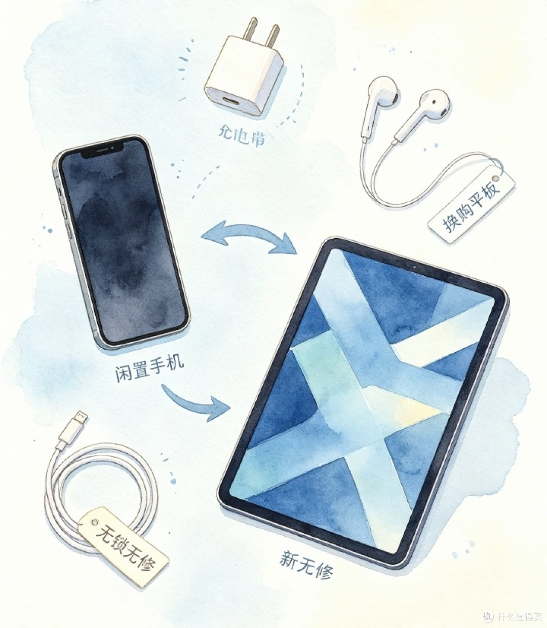 闲置旧手机换购新平板,以物易物全流程+避坑指南