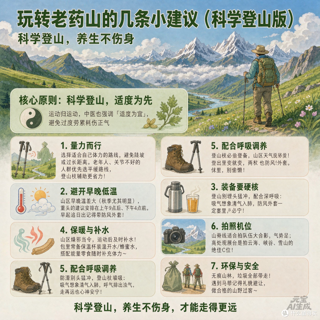 运动+旅游|去老药山徒步,科学养生让旅行更纯粹