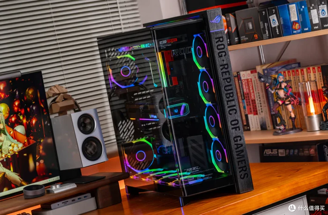 华硕幻世神+ROG X870E DARK HERO+索泰RTX5080AMP装机分享