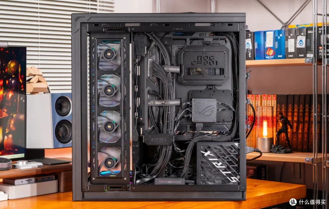 华硕幻世神+ROG X870E DARK HERO+索泰RTX5080AMP装机分享