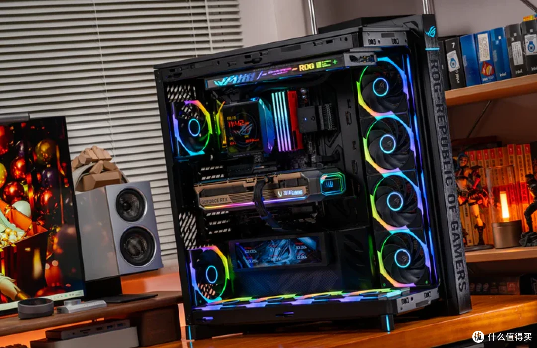 华硕幻世神+ROG X870E DARK HERO+索泰RTX5080AMP装机分享