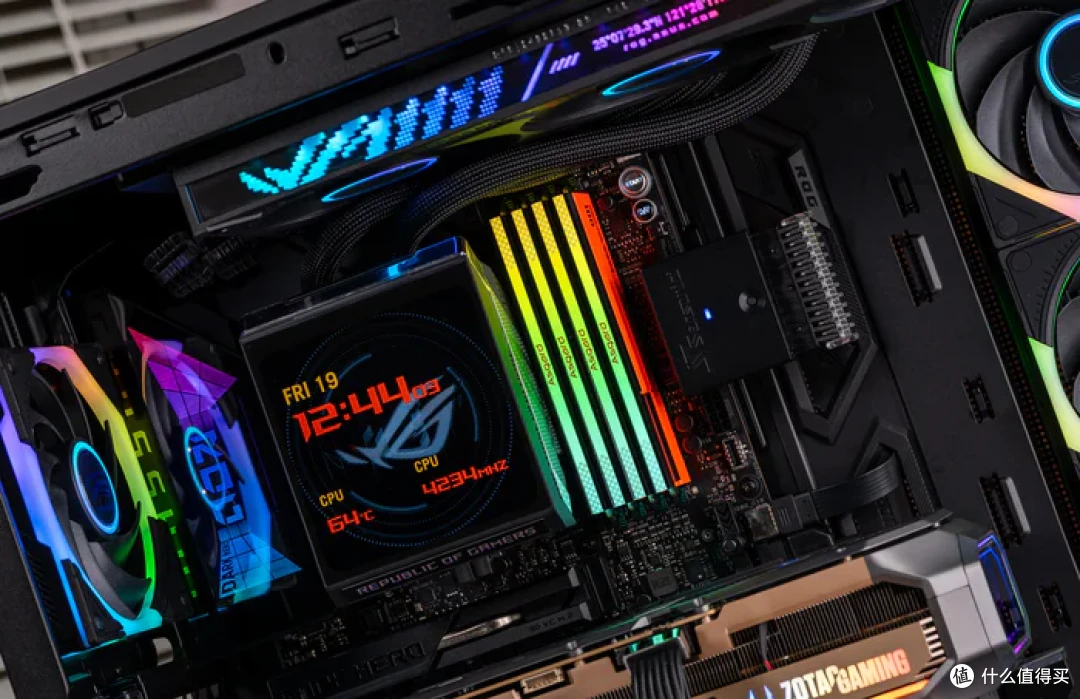 华硕幻世神+ROG X870E DARK HERO+索泰RTX5080AMP装机分享