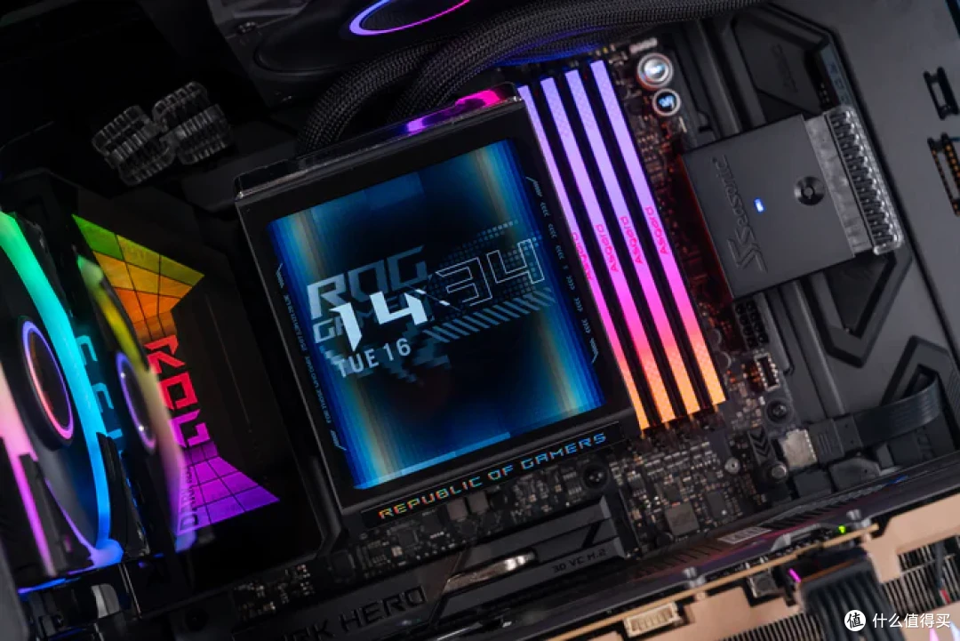 华硕幻世神+ROG X870E DARK HERO+索泰RTX5080AMP装机分享